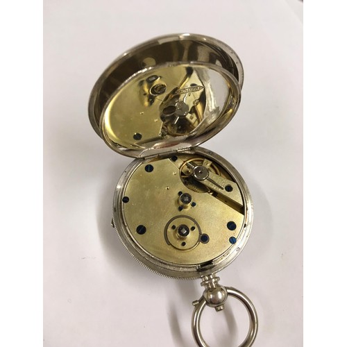 36 - Antique silver Kendal and Dent Gents pocket watch, 48mm case