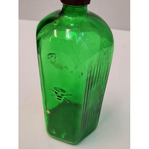 159 - WW2 German Waffen SS Large Poison Bottle