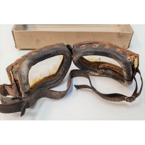 43 - WW2 Imperial German Flying Goggles