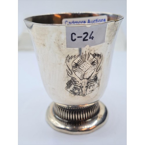 155 - WW2 German Hunting Schnapps Shot Cup