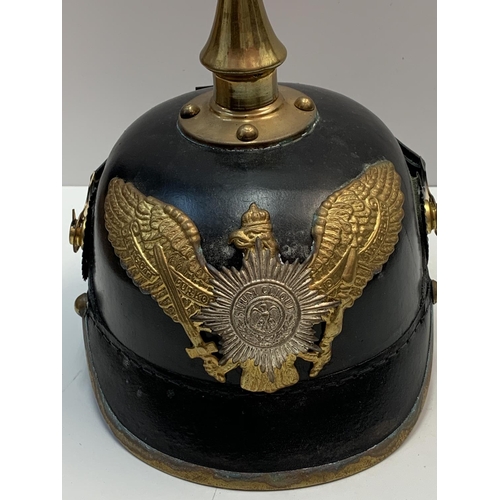 475 - WW1 Prussian Officers School Pickelhaube (Repro)