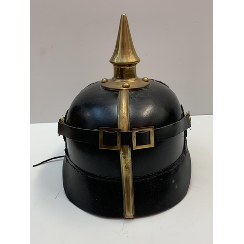 475 - WW1 Prussian Officers School Pickelhaube (Repro)