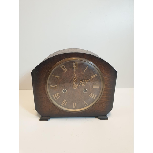 590 - Mantle Clock, 21x22cm