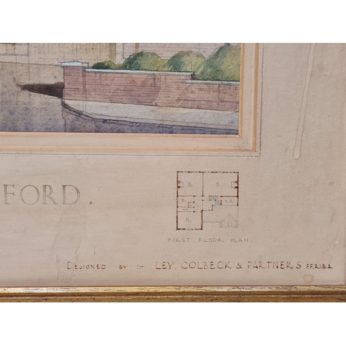 11 - House of Watford, drawn by Cyril A. Farey, Framed, 39.5cm x 45cm.