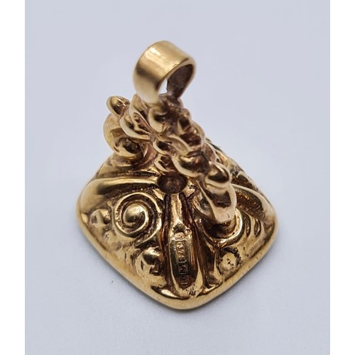 498 - Victorian charm seal, weight 1.9g