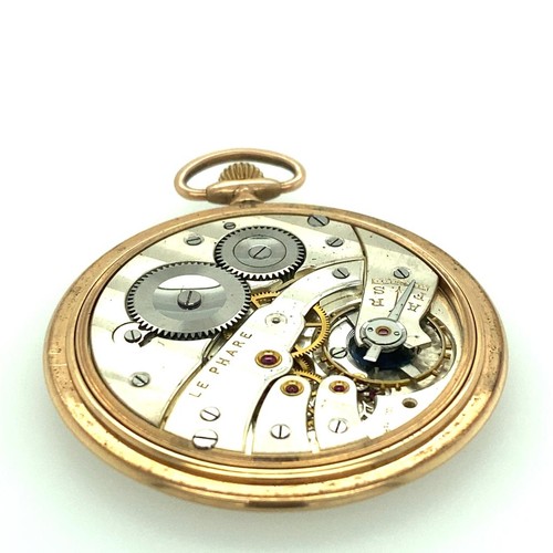 263 - 9CT YELLOW GOLD MAPPIN & WEBB POCKET WATCH WITH ORIGINAL BOX,  PLEXI GLASS MISSING, FULL WORKING ORD... 