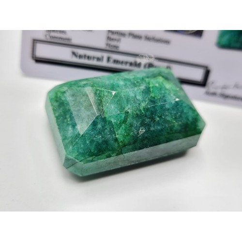 237 - Collectable Beryl Emerald Gemstone Weighing 188ct - Certified