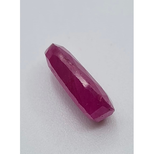 205 - 2.26ct Ruby Gemstone Untreated - Certified from GJSPC