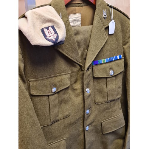 15 - Genuine S.A.S Uniform with Beret.