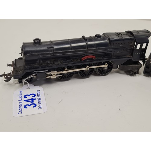 343 - Train Model Train & Tender (Princess Elizabeth) Engine 17cmx5cms.