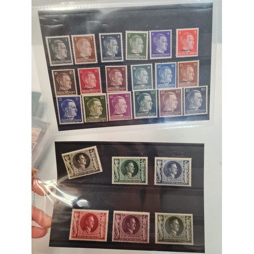 647 - 24 Assorted Hitler Stamps (Unused)