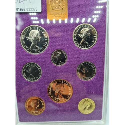 649 - Complete Set of Pre Decimal British Coins Untouched in Display Case