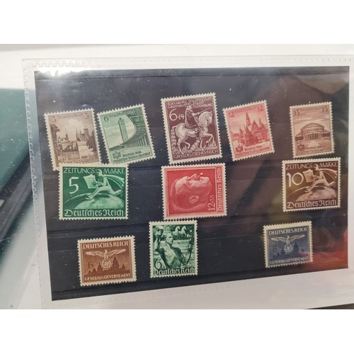 651 - 22 Assorted Reich & General Government Stamps