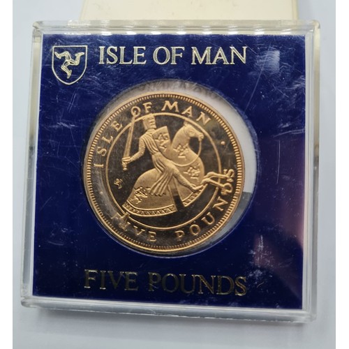 655 - 1985 Isle of Man £5 Commemorative Coin