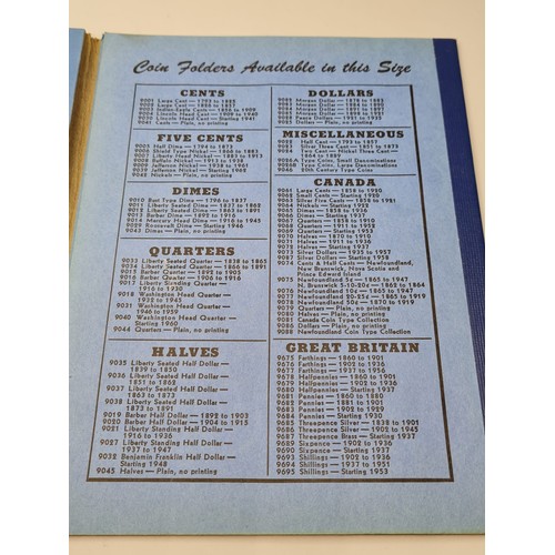 299 - A collection of 71 British shillings in 2 folders 1936 - 1966