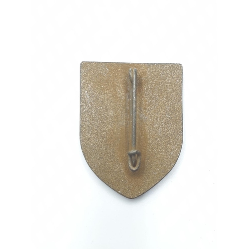 117 - WW2 German West Wall Badge worn on the side of caps of the 215th Infantry Division who serve there.