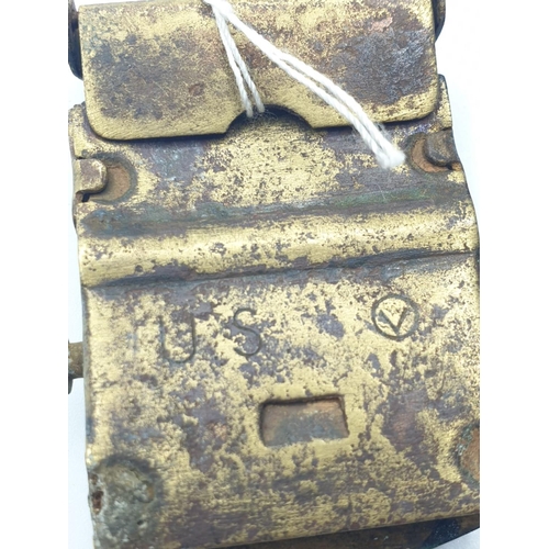 153 - Vietnam War Era A.R.V.N Rangers Buckle, made from a US Army Buckle. Found in a street market in Saig... 