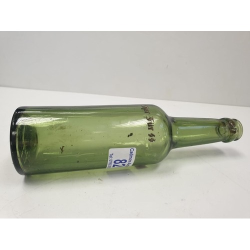 82 - WW2 German 3rd Reich Beer Bottle 