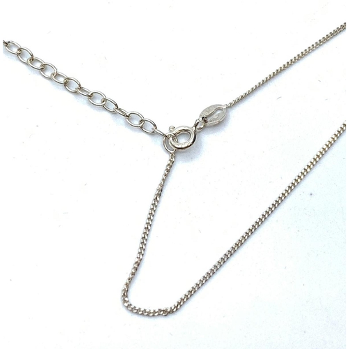 253 - 925 Sterling Silver Twist Pendant.