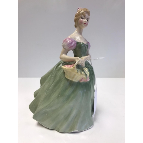 240 - Three Doulton Figurines, Clarissa Michele & Fair Lady.