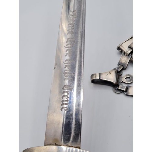 9 - 1936 chained SS Leaders Dagger & Chain. 