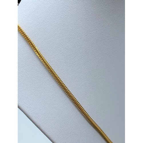 410 - 22ct Gold Chain, 17.2g.