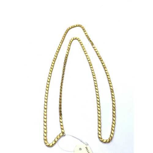 445 - 22ct Gold Interlink Necklace, 40g, 78cms