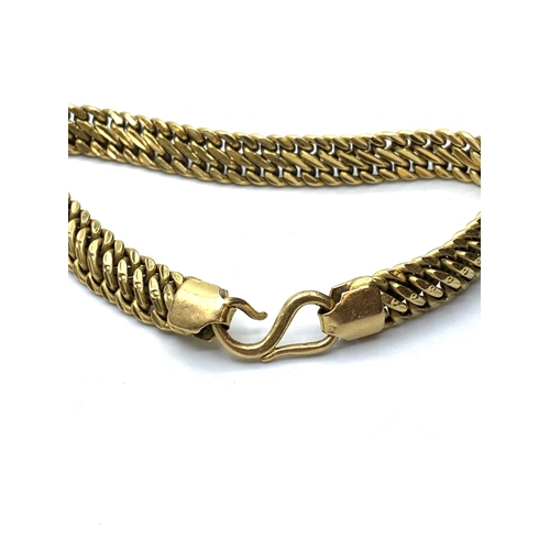 73 - 22ct Gold Link Bracelet, 44.7g, 20cms.