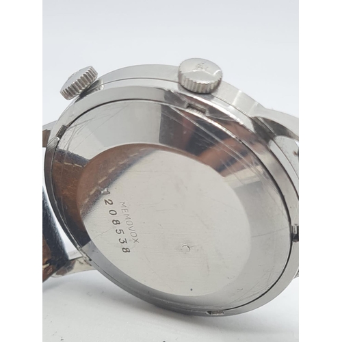 109 - 1960 Vintage Jaeger Le Coutre Gentlemen's Wristwatch Circa 1960's Automatic with Alarm