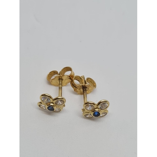 405 - Pair of 9ct Gold Earrings