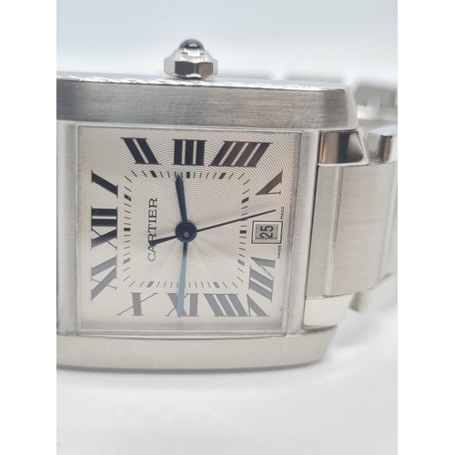 71 - Cartier Tank Automatic Gents Wristwatch