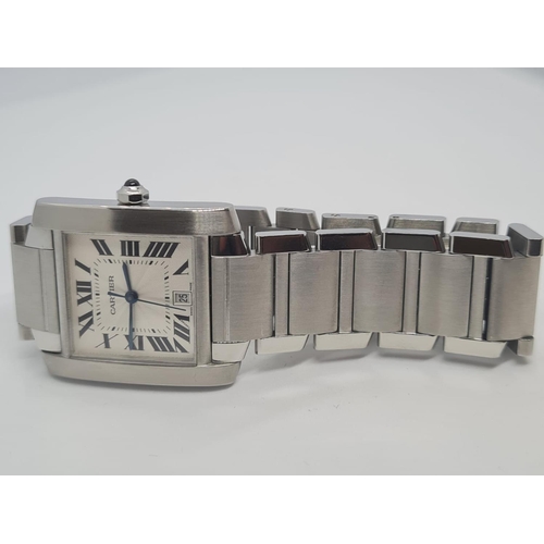 71 - Cartier Tank Automatic Gents Wristwatch