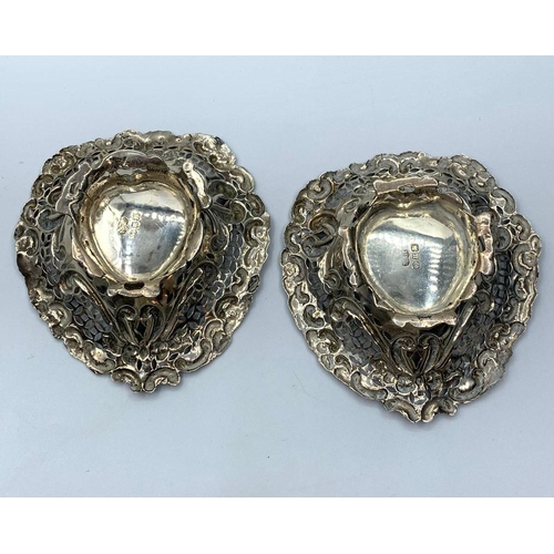 523 - Pair of Bon Bon Dishes, 1895, 73.2g