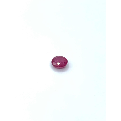 588 - 5.28 Ct Ruby. GJSPC Certified