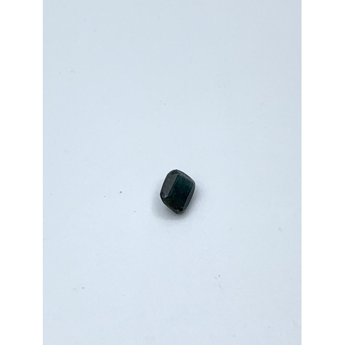 686 - 1.11 Cts Natural Blue Sapphire & 6.26 Cts Natural opal. Both GJSPC Certified