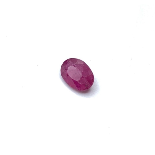 763 - 4.13 Ct Ruby. GJSPC Certified