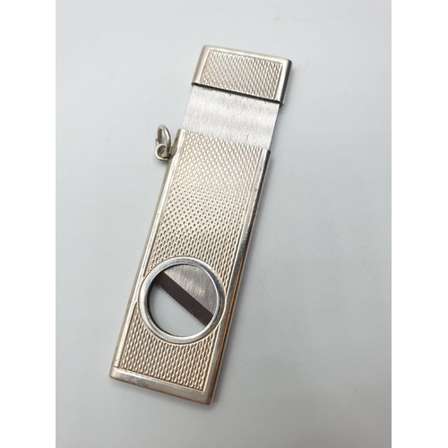 455 - Silver Cigar Cutter 25g