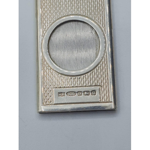 455 - Silver Cigar Cutter 25g