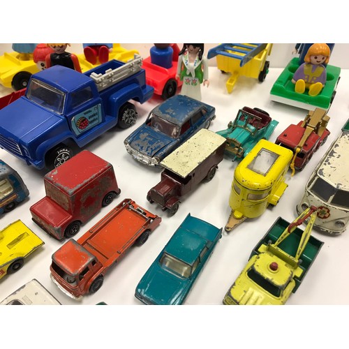 60 - Quantity of Moko Lesney cars some Tonka and other items