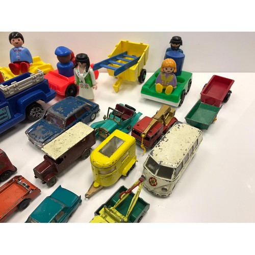 60 - Quantity of Moko Lesney cars some Tonka and other items