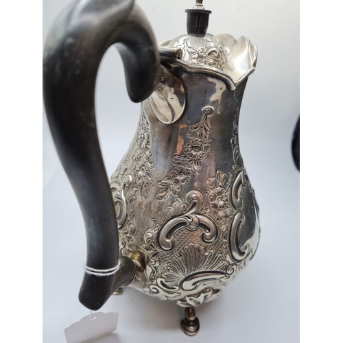 26 - Ornate Silver Water Jug Made in London 1920 hallmarked, 540g weight and 21cm tall