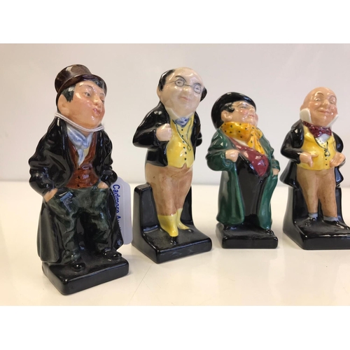 516 - Seven Royal Doulton Dickens, Oliver Twist Figurines.