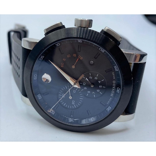 247 - Movado Chronograph Watch Unworn as New.