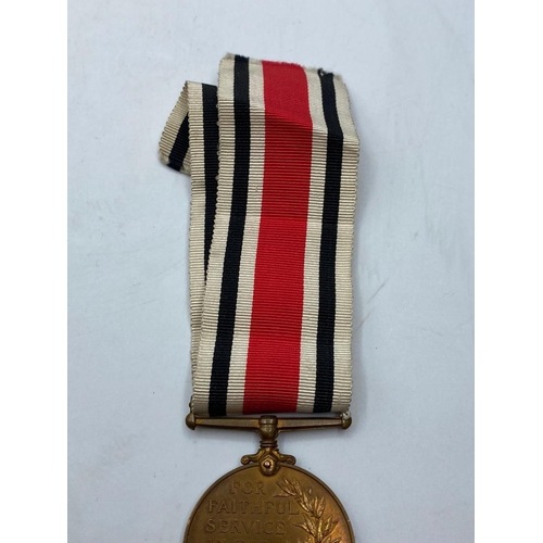 301 - A George V  service MEDAL for the Special Constabulary.