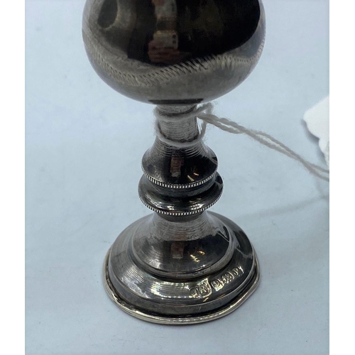 384 - Silver Kiddish GOBLET  H/M Birmingham 1914
29g, 10cm