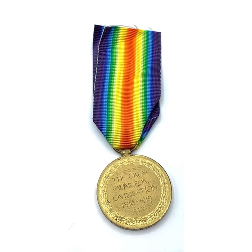 585 - World War I War for Civilisation Medal Awarded to Dre H. Topliss Royal Artillery, Full Clear Inscrip... 