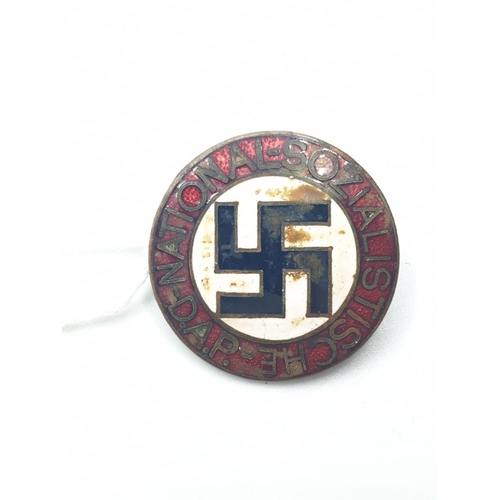 660 - German N.S.D.A.P Nazi party enamel lapel pin