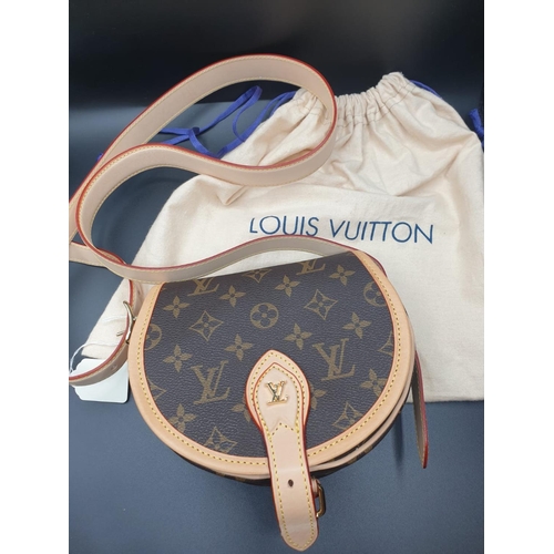 14 - Louis Vuitton Shoulder BAG, as new in Half Drum shape.  15 x 18 cm