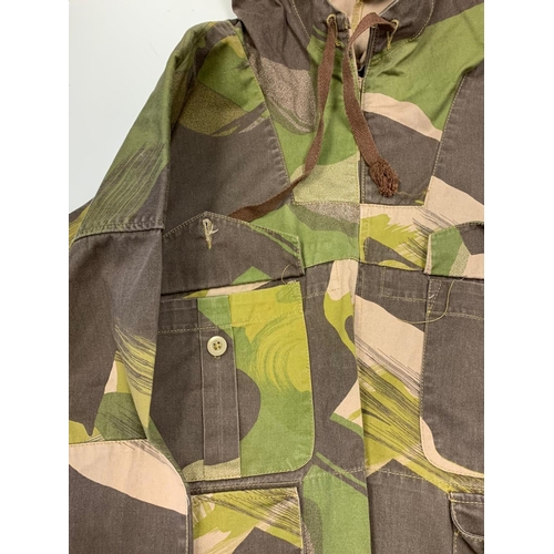 11 - SAS smock type JACKET.  WWII style camouflage smock worn by SAS until late 1970's.  Size 4 .