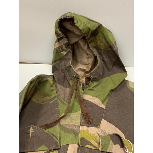 11 - SAS smock type JACKET.  WWII style camouflage smock worn by SAS until late 1970's.  Size 4 .